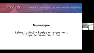 Labo1point5-Exposé Cours sur le numérique-Extrait 1