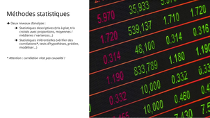 Traitement quantitatif - 4