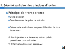 Sécurité Sanitaire - Principes - C. Dumartin