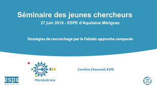 Stratégies de raccrochage par le FabLab : approche comparée