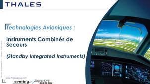 Technologies avioniques 6 instruments combinés de secours