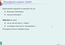 TSMA / Similarité Musicale - Partie 1