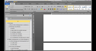 correction libre échange