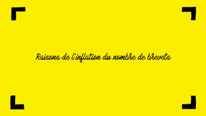 Contexte actuel et nouvelle géographie du système de brevets