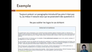 Mémoire M2 - Etudes quantitatives - Exemple
