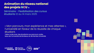 « Mon parcours, mon expérience et mes attentes », l'université en faveur de la réussite de chaque étudiant_Table ronde étudiante