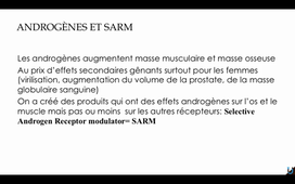 Les médicaments de la sarcopénie