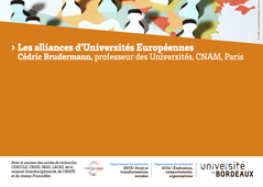 #2 - Les alliances d'Universités Européennes - Cédric Brudermann