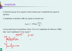 TSM / Paramètres - Intensité