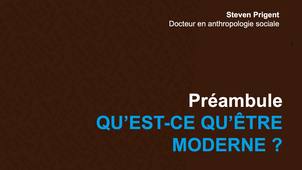 Préambule - Introduction à l'anthropologie sociale et culturelle