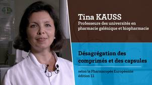STEP Pratik'Biophar - Video 6 - Désagrégation des comprimés et des capsules