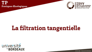 Filtration tangentielle