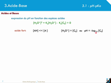 3 : acide-base