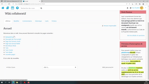 Modifier du contenu dans l'activité Wiki de Moodle - Tutothèque étudiants