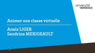 Animer une classe virtuelle