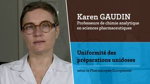 STEP Pratik'Biophar - Video 3 - Uniformité des préparations unidoses