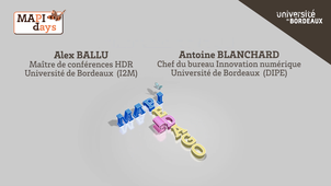 MAPI DAY PEDAGO3D Présentation A. Blanchard et A. Ballu