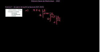 Exercice 5 : Révisions pour le DST bases de l'électronique