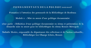 Formation PolDoc BMBx-Module2 : 19mai2022 - 2ème partie