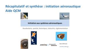 initiation Aéronautique 11:  aide pour QCM