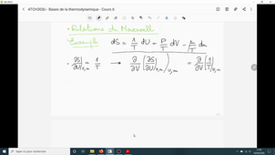 Thermo L2 Chimie - Cours6 - Video7