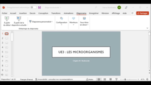 TUTORAT Semaine 5 - UE SDV3 (Code : 2022-SDV3)