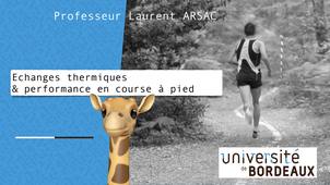Echanges thermiques / course à pied