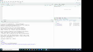Intro à R et Rstudio - 1