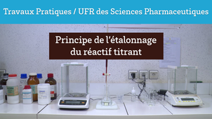 Etalonnage du réactif titrant