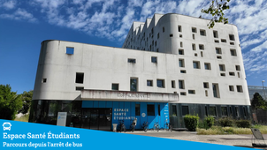 Venir à l’Espace Santé Etudiants en bus