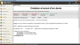 creation et envoi de devis