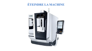 DMG MORI CMX600V arret